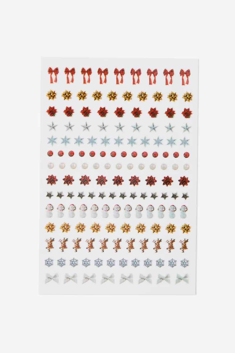 Typo  Nail Sticker Sheet  | Best Price UAE